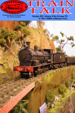 October issue of Train Talk from the Dudes on the Downs