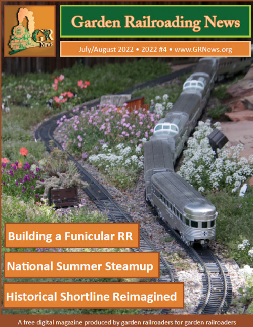 Garden Railroading News - July/August Issue