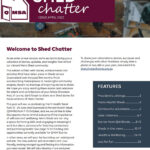 April issue of Shed Chatter