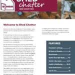 August issue of Shed Chatter