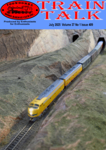 July issue of Train Talk from the Dudes on the Downs