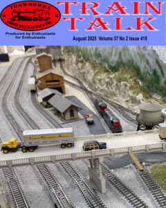 August issue of Train Talk from the Dudes on the Downs