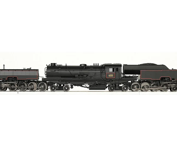 Eureka Models AD60 Class 6029 NSW Trans. Heritage Plain Black HO Scale 3