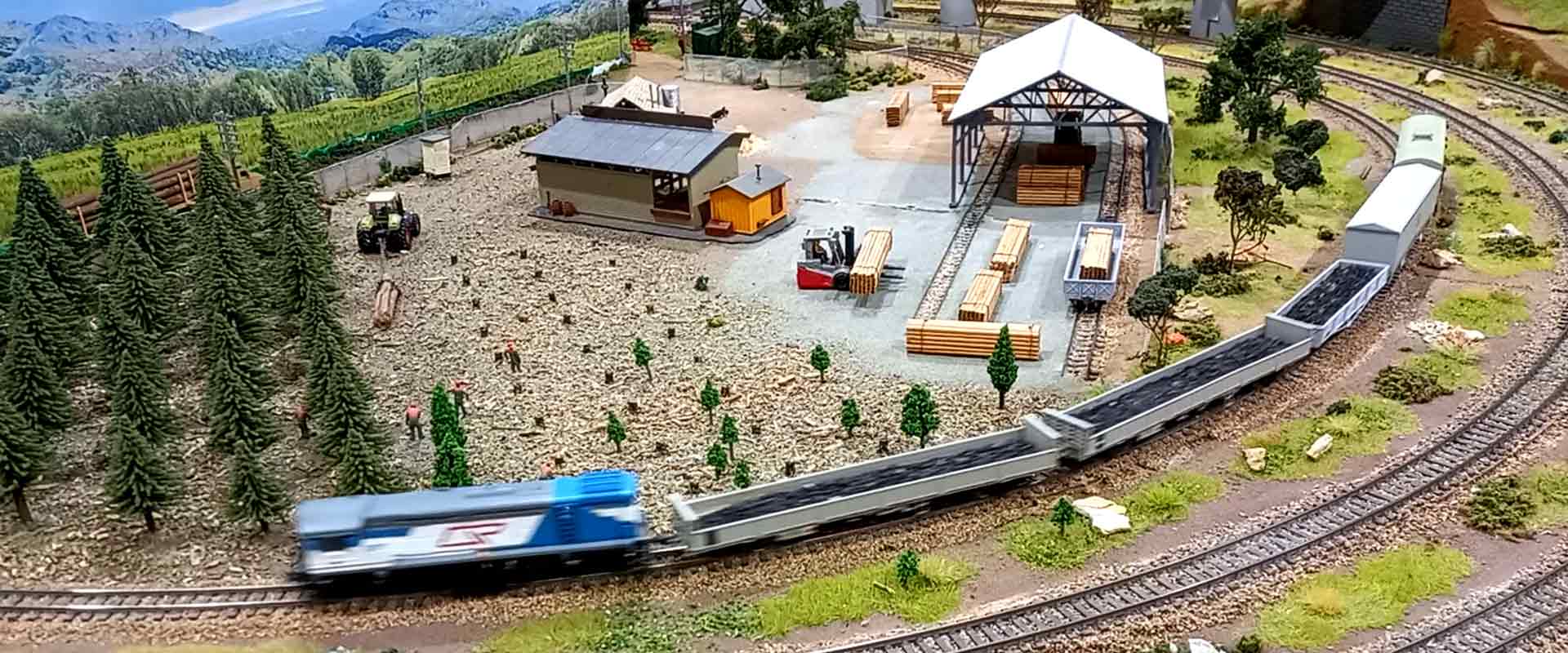 South Pine HO Exhibition Layout - RMCQ